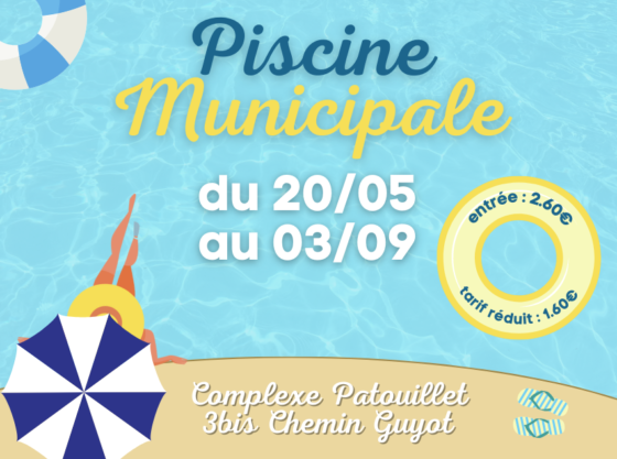 Ouverture de la piscine municipale