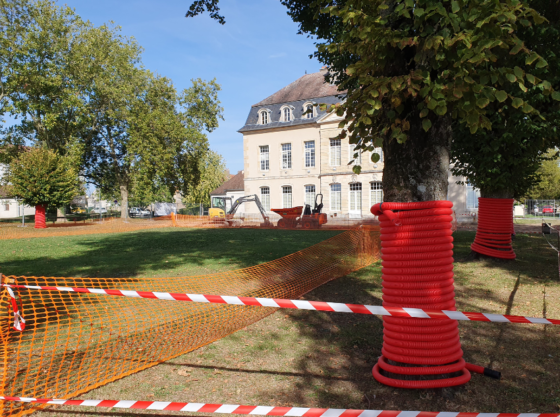 Travaux – Parc du château