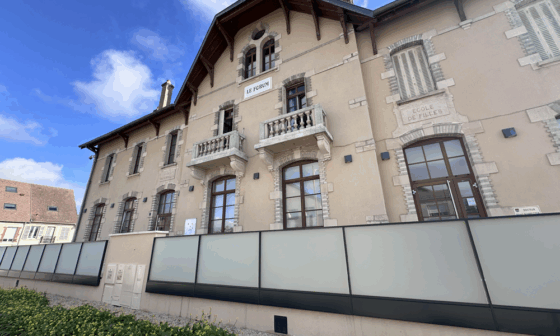 Le Forum de Genlis rénové en restaurant
