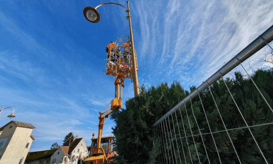 Les services municipaux préparent les fêtes