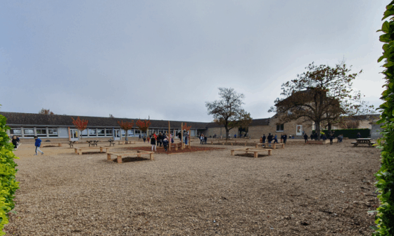 Une nouvelle cour à l’école Paul Bert