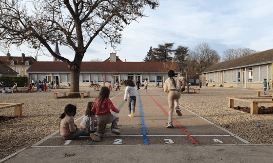 Une nouvelle cour à l’école Paul Bert