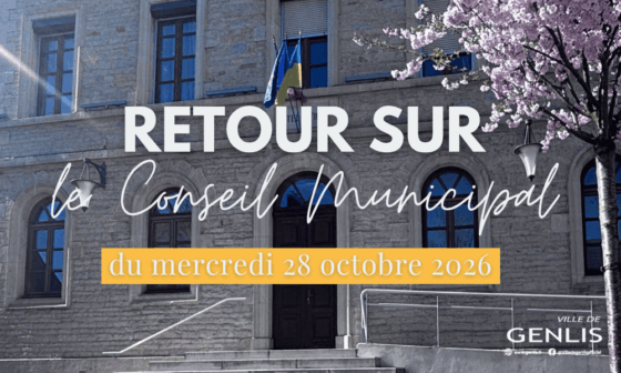Retour sur le Conseil municipal du 28/10/2026